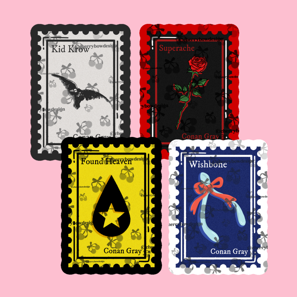 stickers 1 conan gray
redirect to official website
stamps album