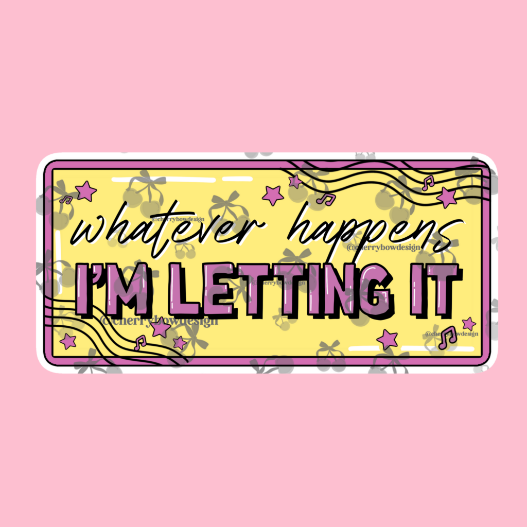 stickers 3 gracie abrams
redirect to official shop 
whatever happens i'm letting it