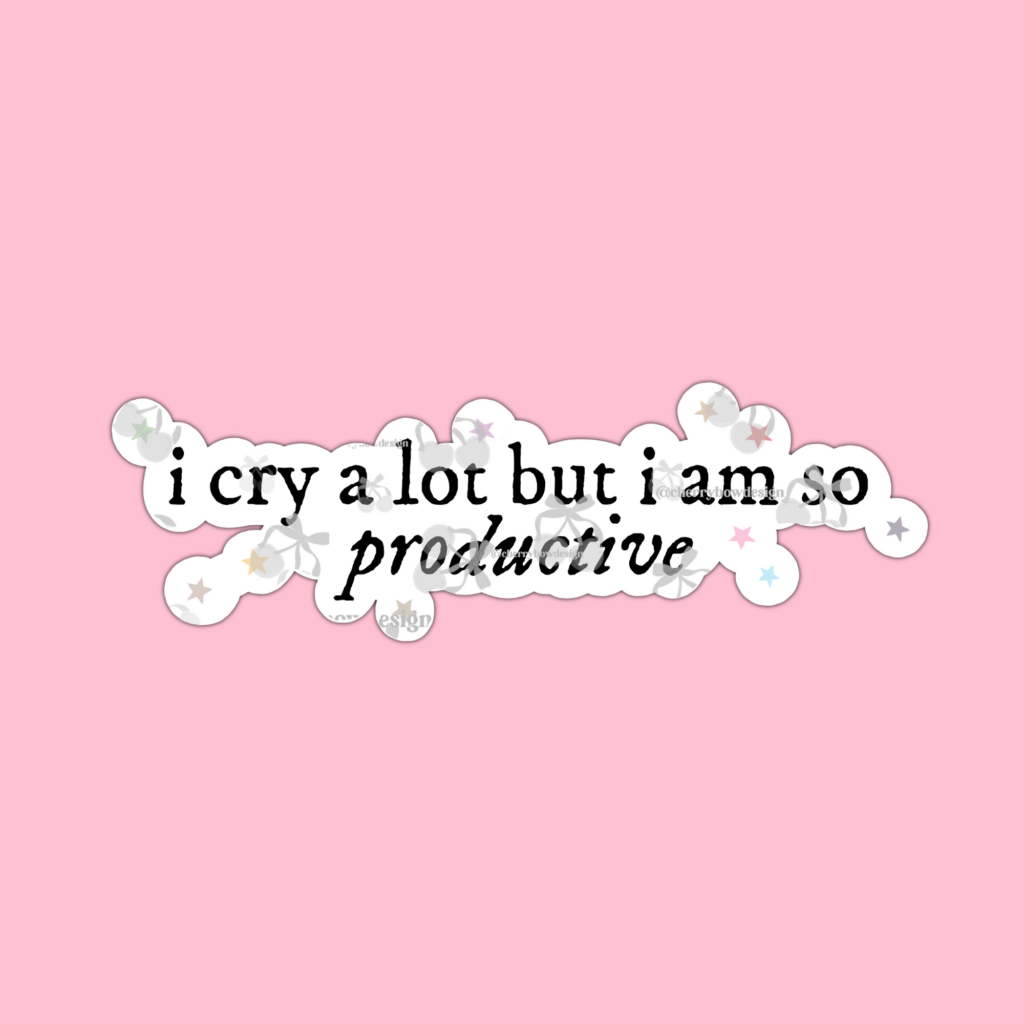 stickers 3 taylor swift
redirect to official shop 
i cry a lot but i am so productive