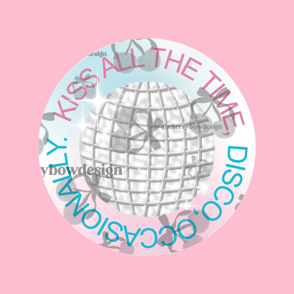 stickers 1 harry styles
redirect to official shop 
kiss all the time disco occasionally